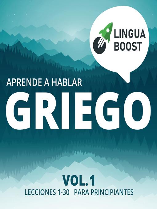 Cover image for Aprende a hablar griego Volume 1